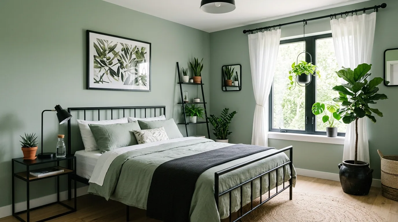 Layer striped textiles in a calmer more refined way inspiration for a coastal bedroom.